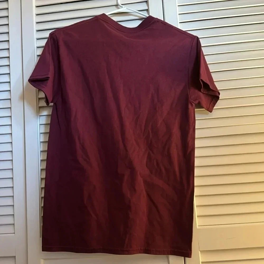 *Final Price* Hurley Maroon NWOT T-Shirt Cotton Small Simple Tee - Picture 3 of 3
